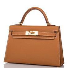 Load image into Gallery viewer, [NEW] Hermès Kelly Mini II Sellier 20 | Gold Epsom Sellier, Gold Hardware
