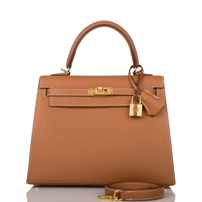 [NEW] Hermès Kelly Sellier 25 | Gold, Epsom Leather, Gold Hardware