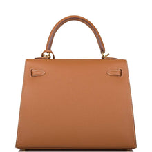 Muatkan imej ke dalam penonton Galeri, [NEW] Hermès Kelly Sellier 25 | Gold, Epsom Leather, Gold Hardware
