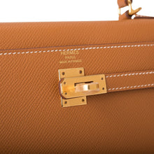Muatkan imej ke dalam penonton Galeri, [NEW] Hermès Kelly Sellier 25 | Gold, Epsom Leather, Gold Hardware
