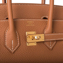 Muatkan imej ke dalam penonton Galeri, [New] Hermès Gold Togo Birkin 25cm Gold Hardware
