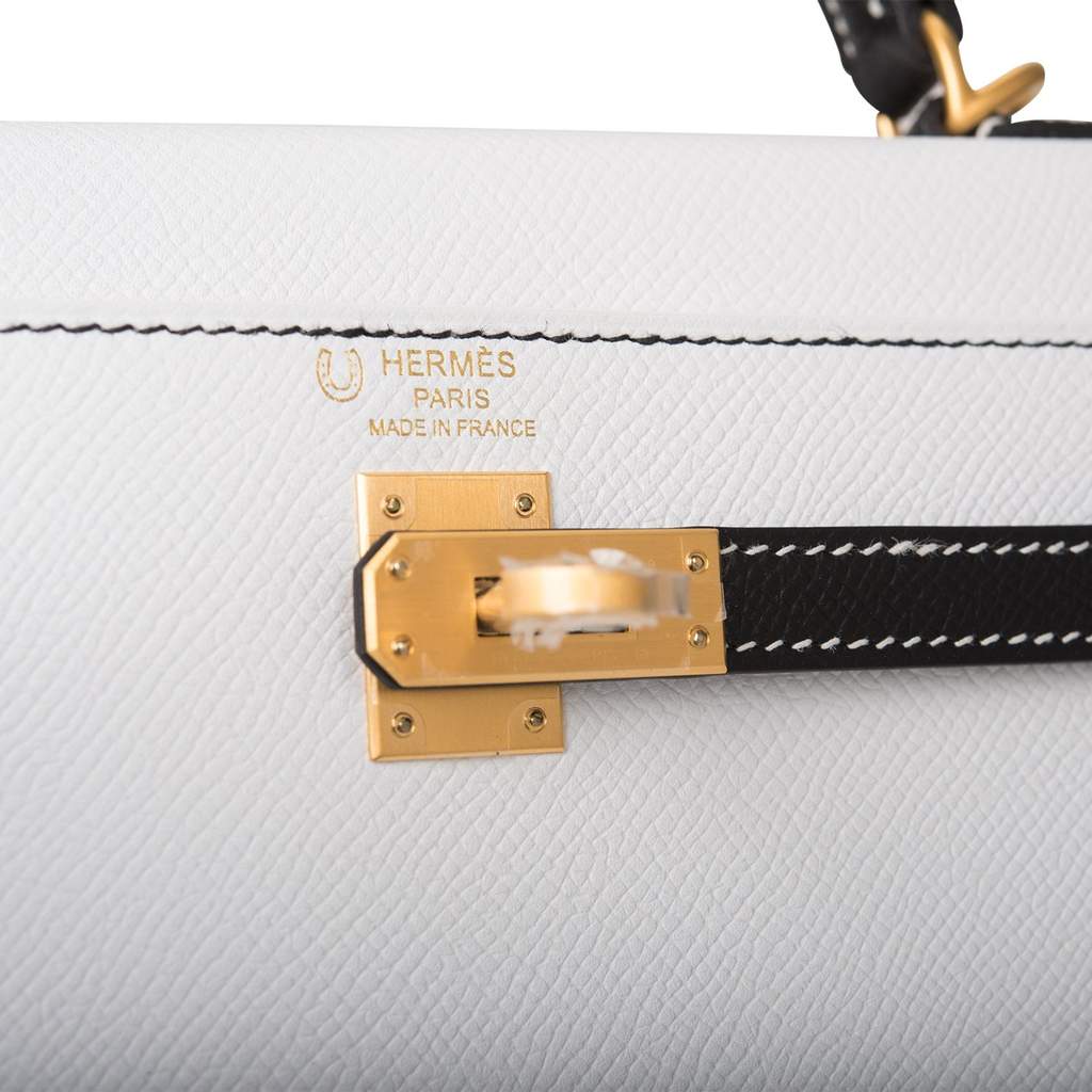 NEW] Hermès Kelly Sellier 25  Horseshoe Stamp (HSS), Bi-Color: Gris – The  Super Rich Concierge Malaysia