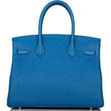 Load image into Gallery viewer, [New] Hermès Birkin 30 | Mykonos, Clemence Leather, Palladium Hardware
