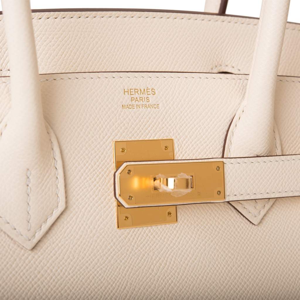 New] Hermès Etain Epsom Sellier Birkin 25cm Gold Hardware – The Super Rich  Concierge Malaysia