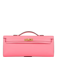 Load image into Gallery viewer, [New] Hermès Kelly Cut | Rose Azalee, Swift Leather, Gold Hardware
