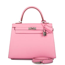 Load image into Gallery viewer, [NEW] Hermès Kelly Sellier 25 | Rose Confetti, Epsom Leather, Palladium Hardware
