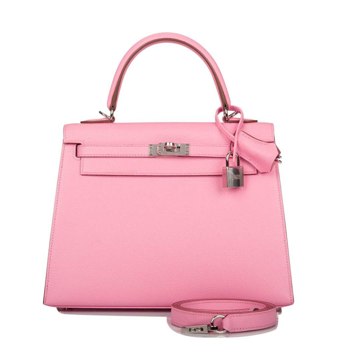 [NEW] Hermès Kelly Sellier 25 | Rose Confetti, Epsom Leather, Palladium Hardware
