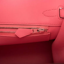 Load image into Gallery viewer, [New] Hermès Rose D&#39;Ete Swift Birkin 25cm Palladium Hardware
