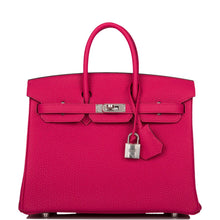Load image into Gallery viewer, [New] Hermès Rose Mexico Togo Birkin 25cm Palladium Hardware
