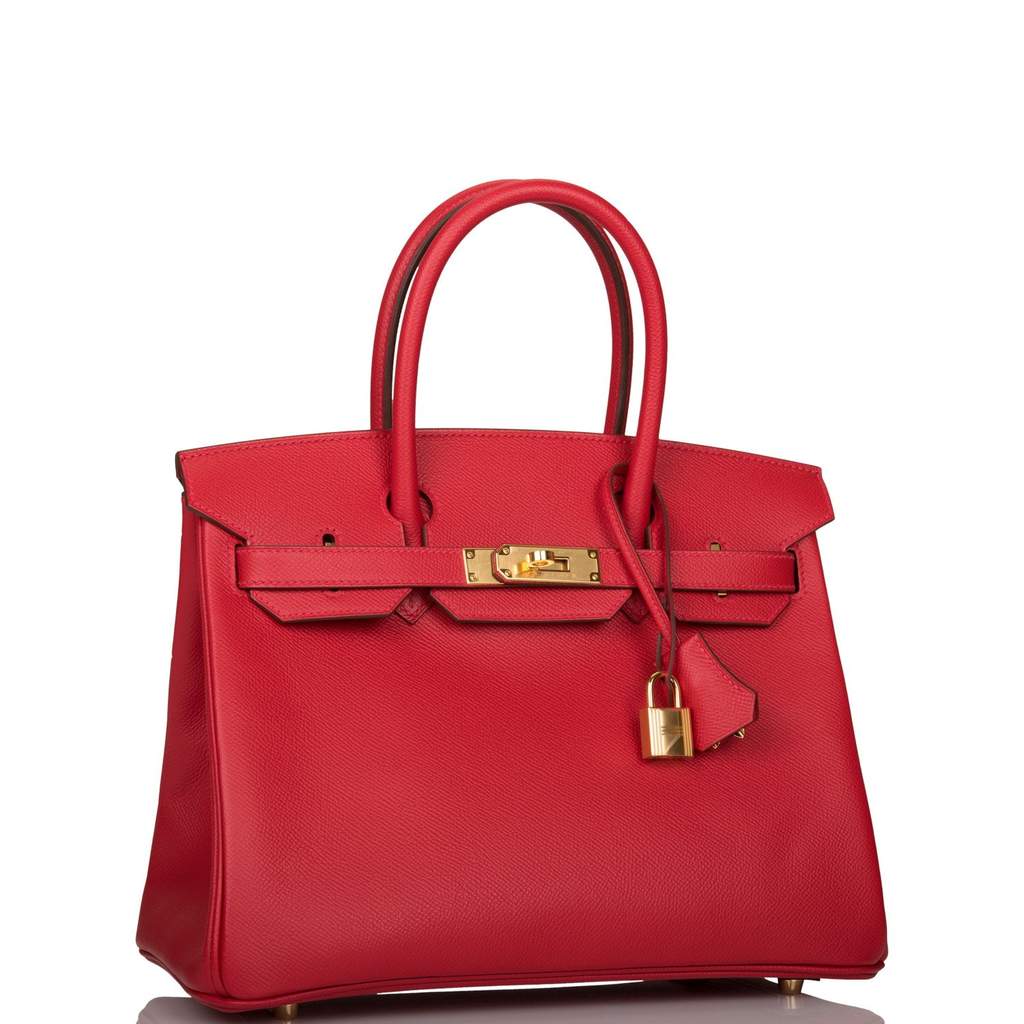 [New] Hermès Birkin 30 | Rouge Casaque, Epsom Leather, Gold Hardware