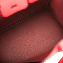 Load image into Gallery viewer, [New] Hermès Rouge Casaque Verso Birkin 25cm Palladium Hardware
