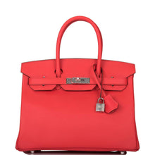 Load image into Gallery viewer, [New] Hermès Birkin 30 | Rouge de Coeur, Epsom Leather, Palladium Hardware
