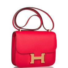 Muatkan imej ke dalam penonton Galeri, [New] Hermès Constance 18 | Rouge de Coeur, Epsom Leather, Gold Hardware
