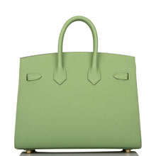Load image into Gallery viewer, [New] Hermès Vert Criquet Epsom Sellier Birkin 25cm Gold  Hardware
