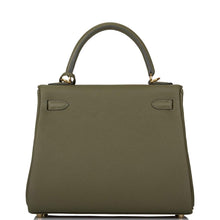 Load image into Gallery viewer, [NEW] Hermès Kelly Retourne 25 | Vert Veronese, Togo Leather, Gold Hardware
