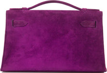 Load image into Gallery viewer, [Preloved - Excellent] Hermès Kellymini Mini, Pochette | Violet, Doblis Leather, Palladium Hardware
