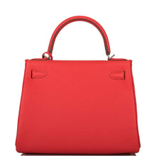 Load image into Gallery viewer, [NEW] Hermès Kelly Retourne 28 | Rouge Tomate, Clemence Leather, Palladium Hardware
