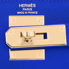 Load image into Gallery viewer, [NEW] Hermès Kelly Sellier 28 | Blue Electric, Epsom Leather, Gold Hardware
