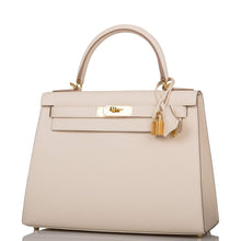 Load image into Gallery viewer, [NEW] Hermès Kelly Sellier 28 | Craie, Epsom Leather, Gold Hardware
