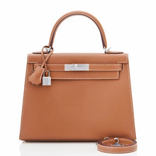 Load image into Gallery viewer, [NEW] Hermès Kelly Sellier 28 | Gold. Epsom Leather, Palladium Hardware
