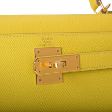 Load image into Gallery viewer, [NEW] Hermès Kelly Sellier 28 | Soufre, Epsom Leather, Gold Hardware
