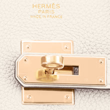 Load image into Gallery viewer, [New] Hermès Birkin 30 | Craie, Togo Leather, Rose Gold Hardware
