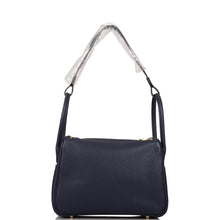 Load image into Gallery viewer, [New] Hermès Lindy 26 | Bleu Nuit, Taurillon Clemence Leather, Gold Hardware
