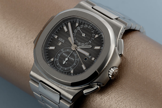 [Pre-owned] Patek Philippe Nautilus 5990/1A-001 | Flyback Chronograph • Travel Time