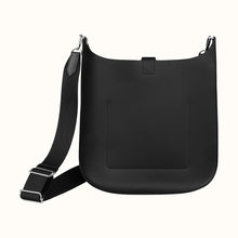 Load image into Gallery viewer, *[New] Hermès Evelyne Sellier 33 | Noir, Hunter Cowhide Leather, Palladium Hardware
