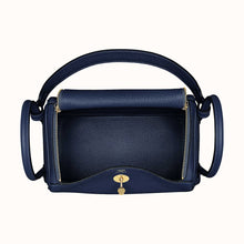 Load image into Gallery viewer, [New] Hermès Lindy 26 | Bleu Nuit, Taurillon Clemence Leather, Gold Hardware
