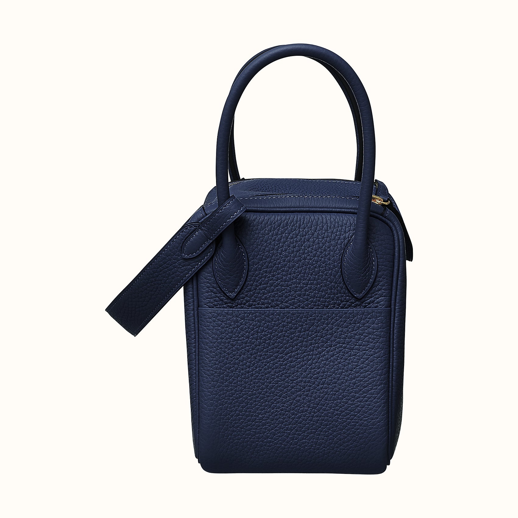 [New] Hermès Lindy 26 | Bleu Nuit, Taurillon Clemence Leather, Gold Hardware