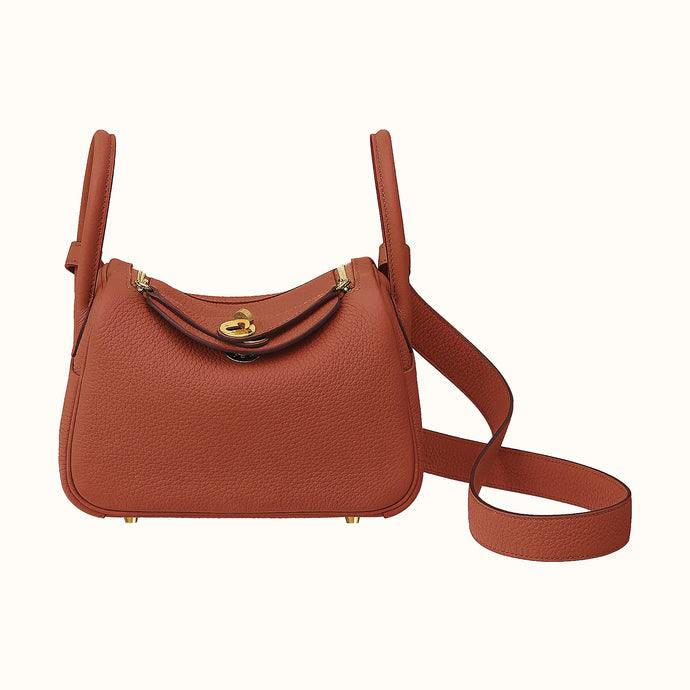 [New] Hermès Lindy Mini 20 | XXXX, Taurillon Clemence Leather, Gold Hardware