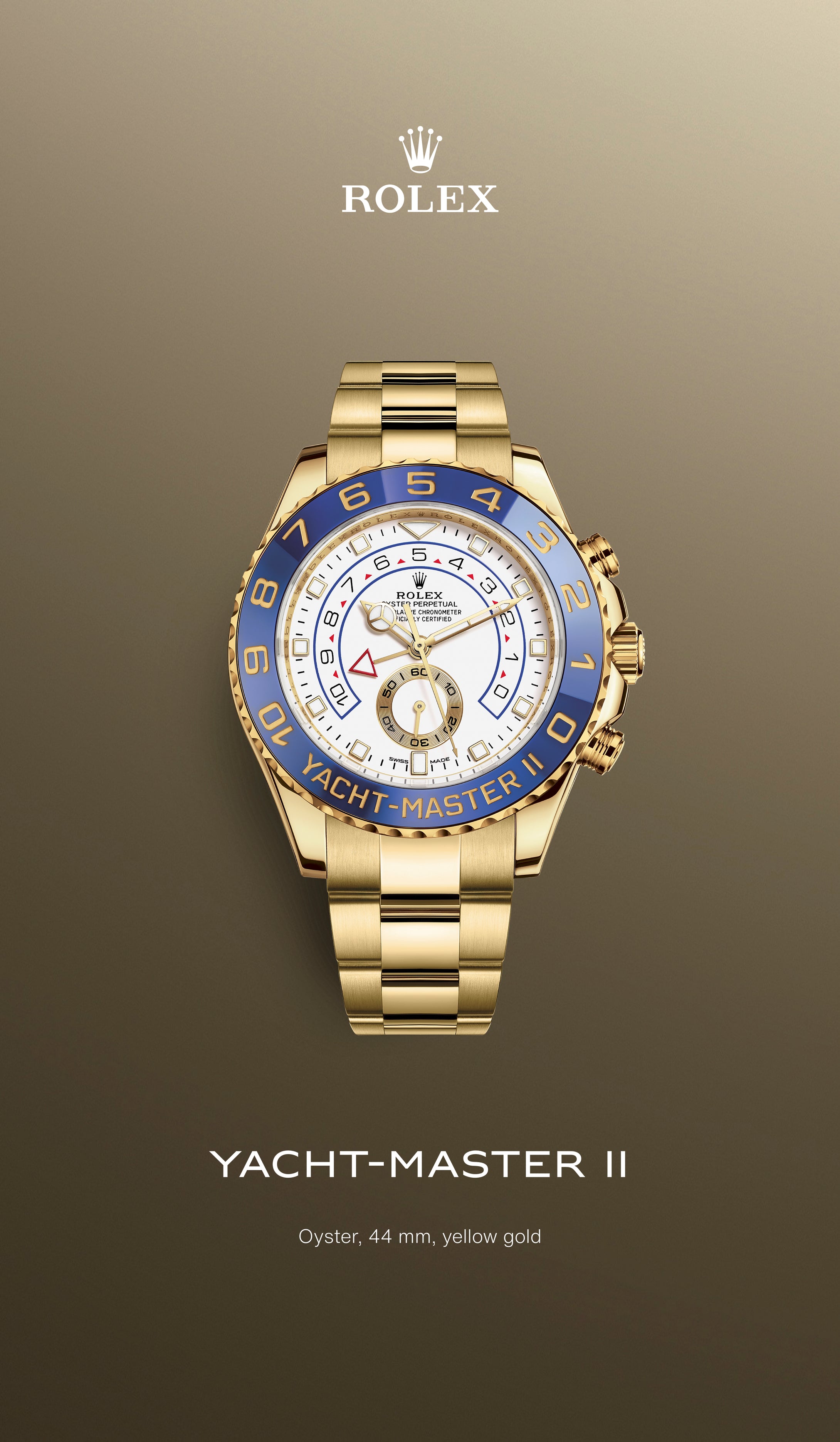 Rolex Yacht-Master II in Yellow Gold, M116688-0002