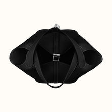 Load image into Gallery viewer, [New] Hermès Picotin Lock 22 | Noir/Black Taurillon Clemence Leather, Palladium Plated
